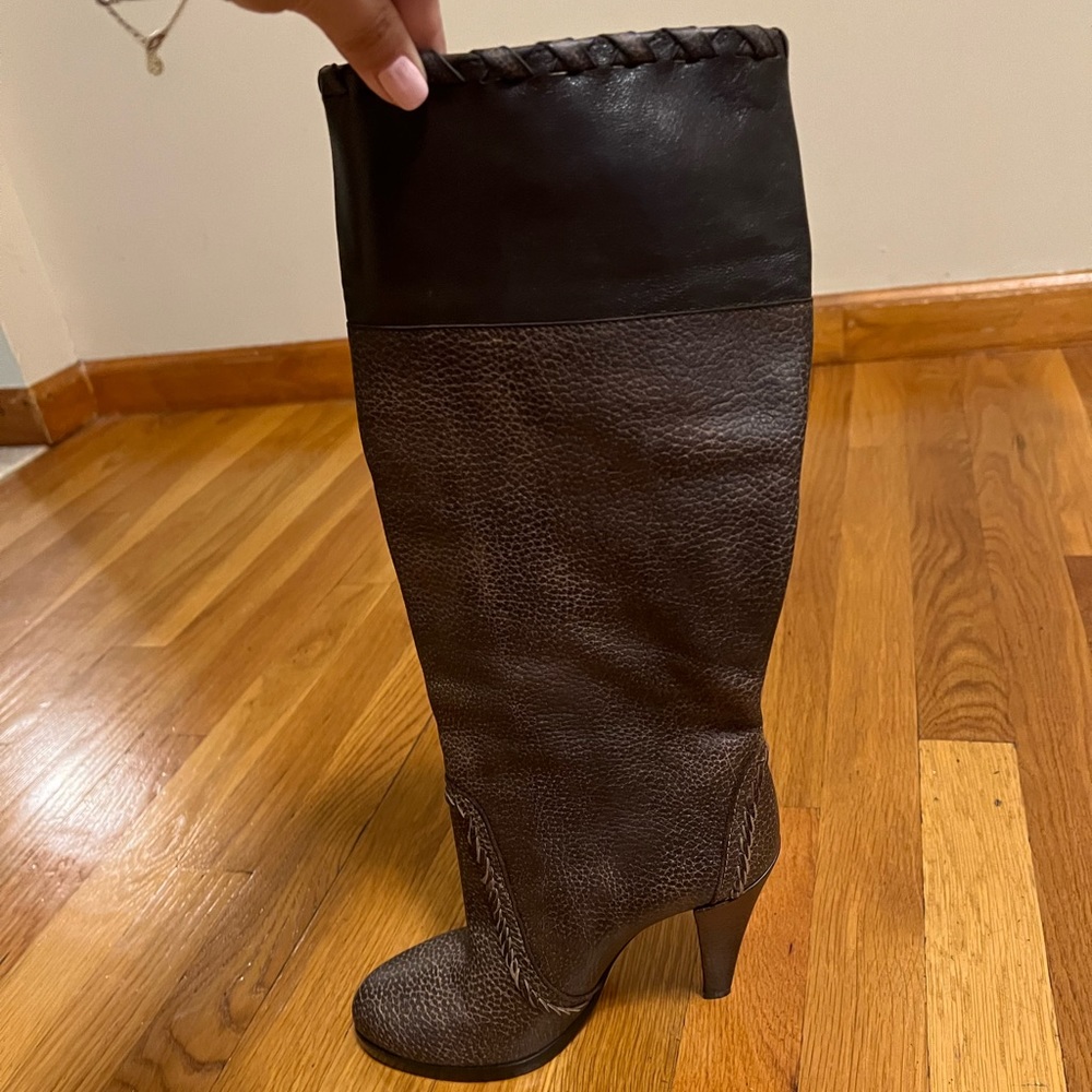 Genuine leather authentic Gucci Boots. New without box!!!! Not used!!!!